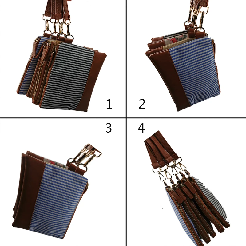 Small Durable Canvas Zipper Pouch