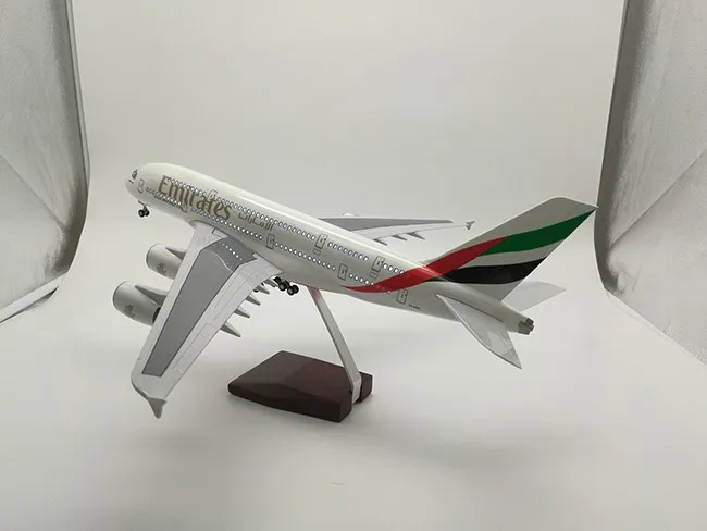 Model Plane Air Force Airplane Airbus A380 United Arab Emirates 1/160 ...