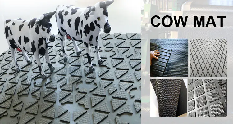 Best Quality Horse Cow Rubber Flooring Mats For Stables Stall