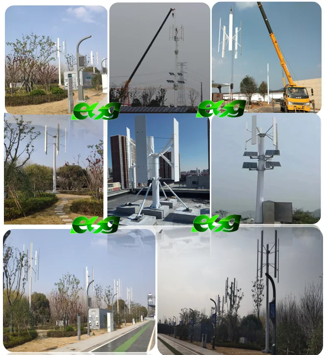 ESG Cheapest Hot Sale High efficiency 1kw 2kw 3kw 5kw powerful horizontal axis wind turbine generator