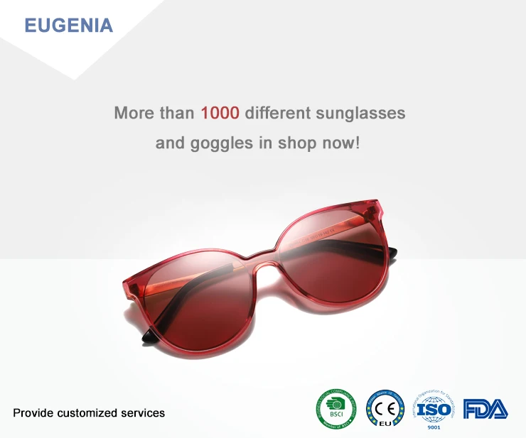 Eugenia oversized cat eye sunglasses factory direct supply for Travel-3