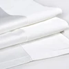 hotel single double queen king size flat bed sheet