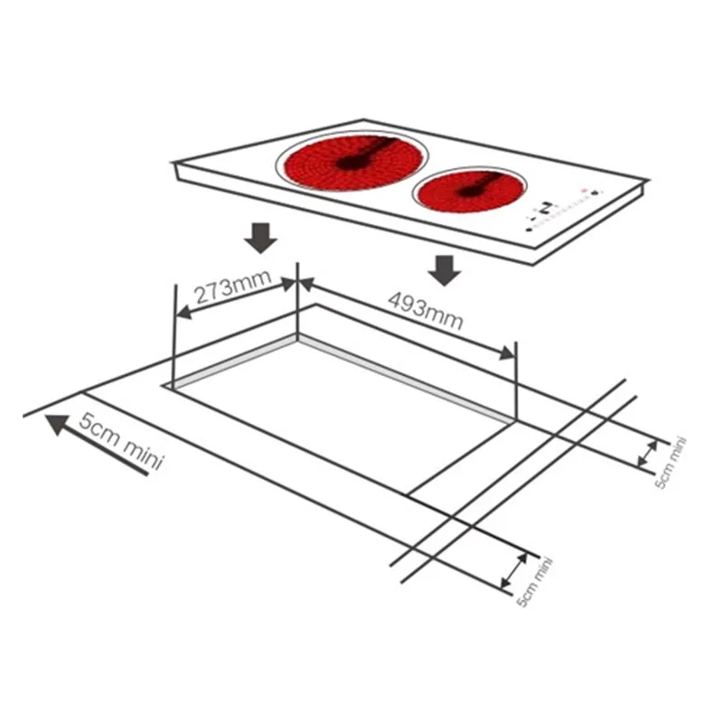 Single Burner Infrared Cooker Glass Ceramic Plate With Ce Cb Buy