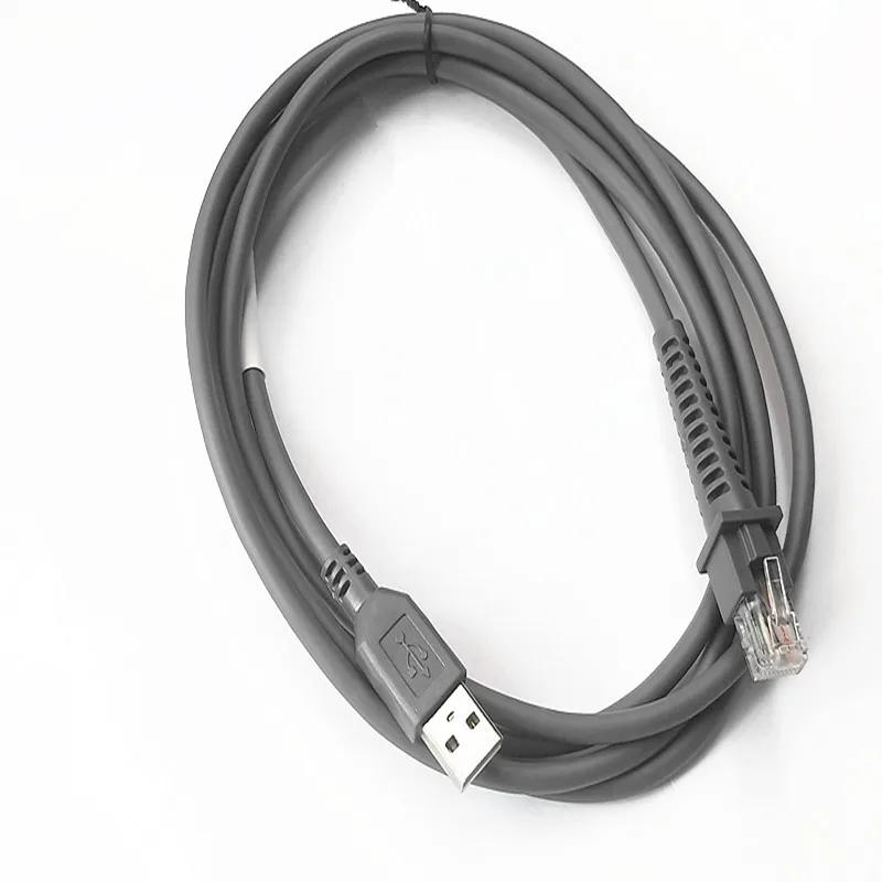 2m Datalogic Barcode Scanner Usb Cable For Qd2130 Qd2110 Qd2100 Qd2330