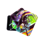 Factory wholesale printed beautiful custom tobacco tin rolling tray
