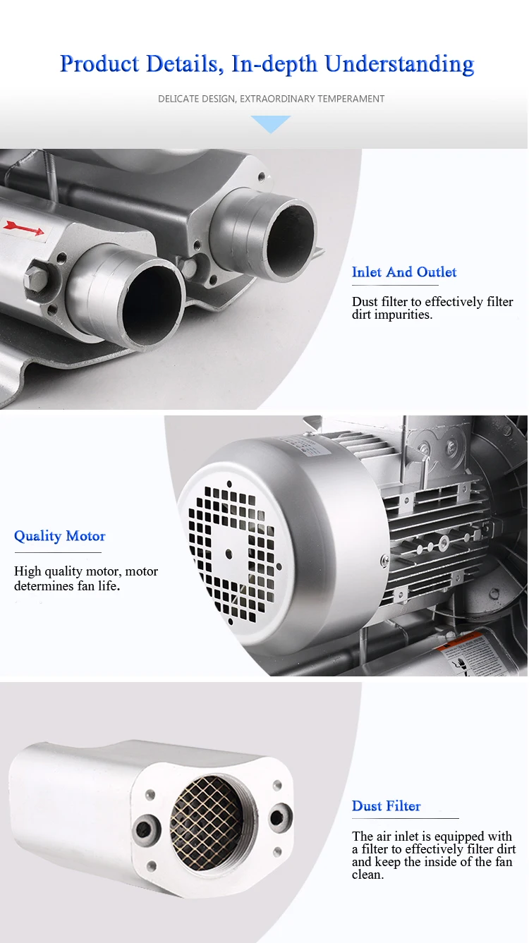 Factory supplying air blower for swimming pool