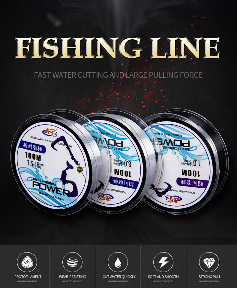 100m High Quality Cheap Price Diy Line Fishing Wire String Hanging