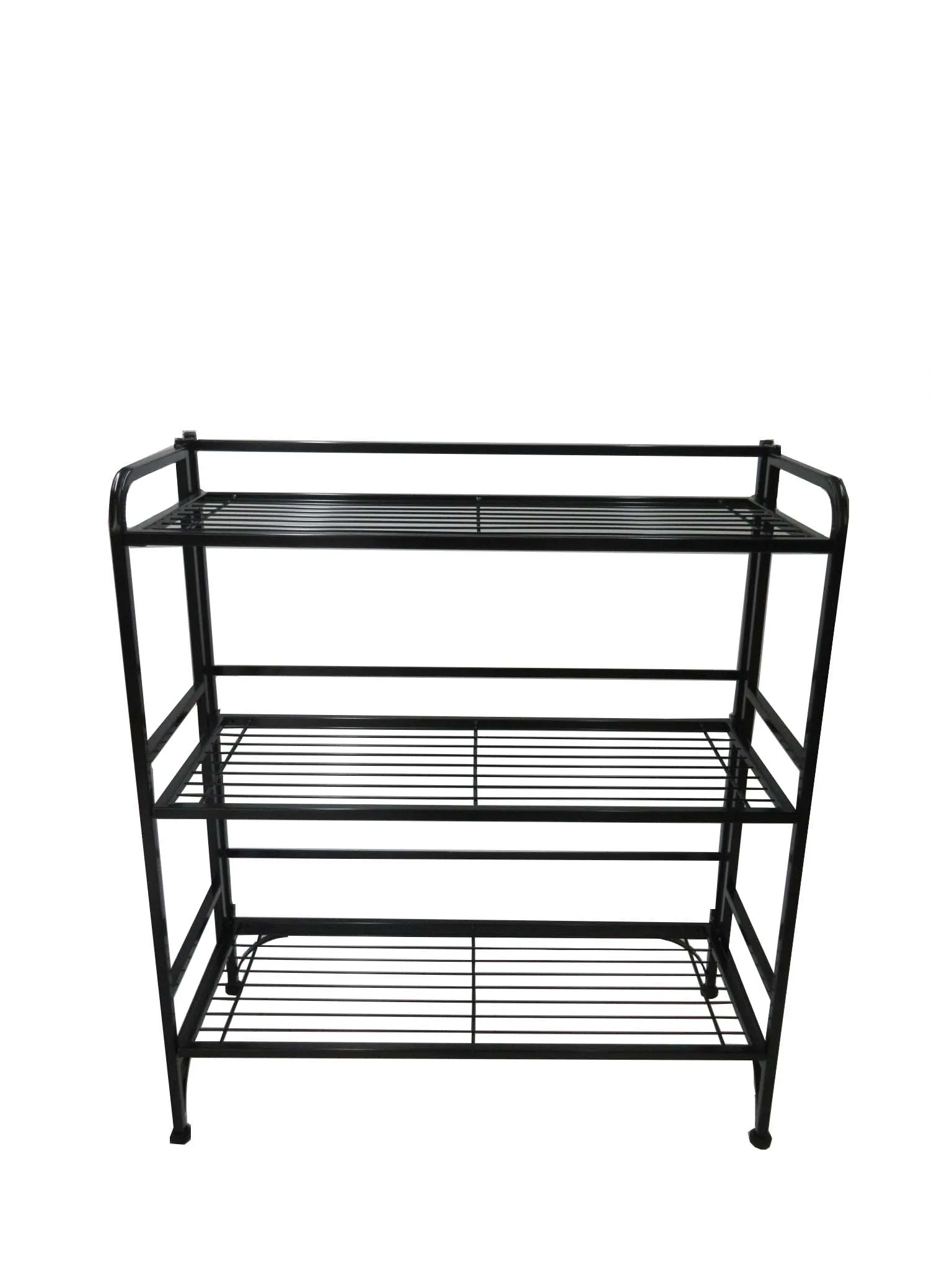 metal shoe racks for sale on Three Tier Folding Fashion Metal Black Adjustable Livingroom Shoe Rack Price Corner Shelf Shelves Rack For Sale Household Buy Fashion Creative Eco Friendly Material Metal Silver Outdoor Antique Holder Shelves Garment Rack