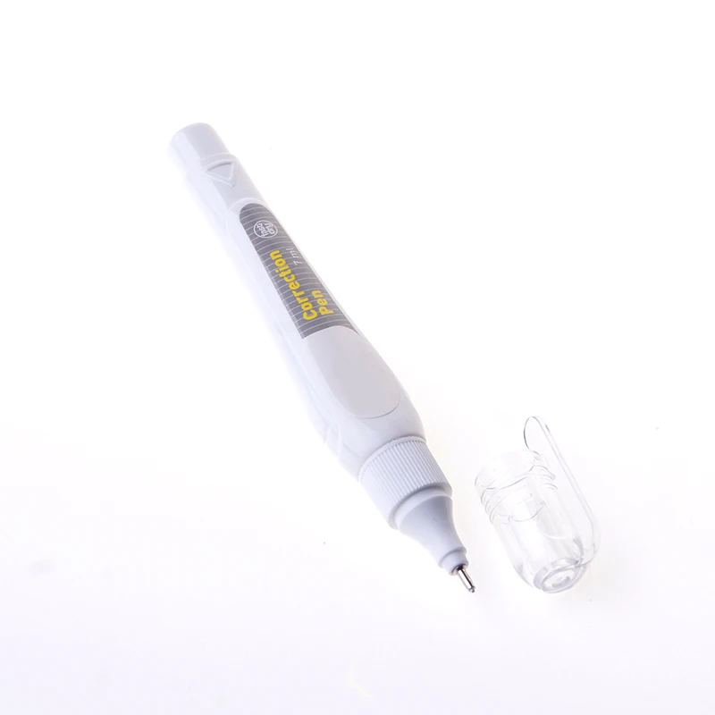 white fluid pen