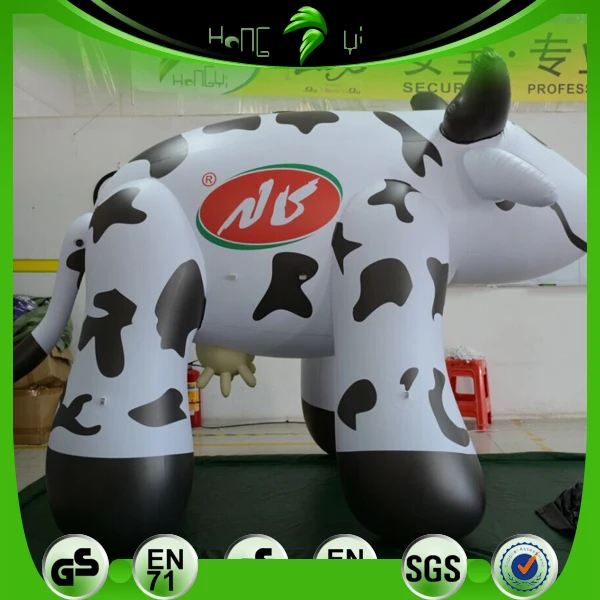 Customized Giant Inflatable Cow for Advertising by Hongyitoy