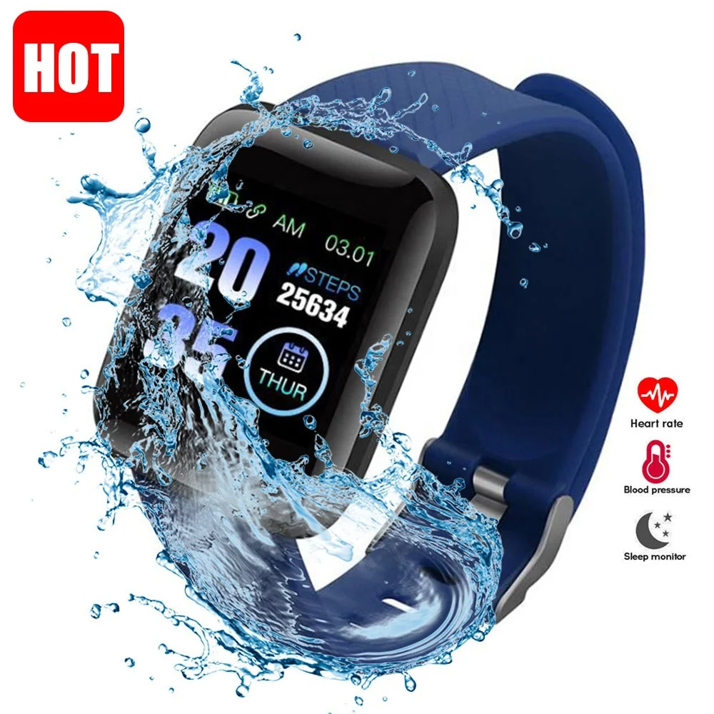 Smart Watch 2020 Most Popular 116plus Smart Bracelet Fitness Tracker Heart Rate Monitor Led Wrist Band smart watch bracelet