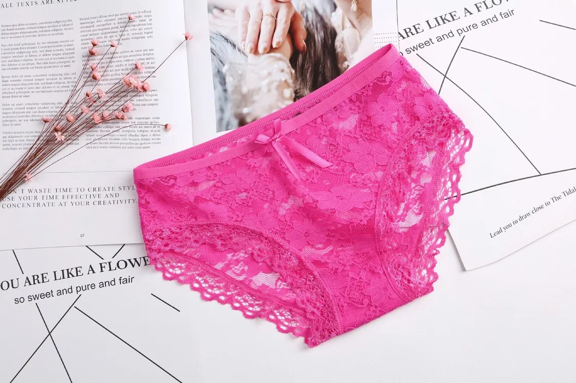 Damenslips Hipster Mit Spitze - Hohe Taille, Weich & Atmungsaktiv S-XXL