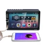 2 DIN 7" Car Media Payer Touch Screen Bluetooth GPS Navigation Car Stereo Radio Video Player Rear Camera Steering Wheel Control