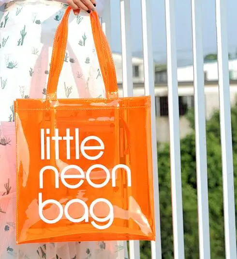 neon tote bolsa