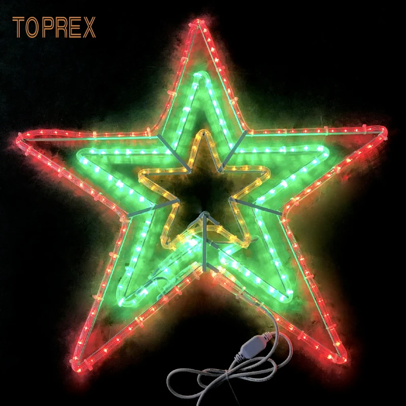 Outdoor Christmas Falling Star LED Lights Rope Light