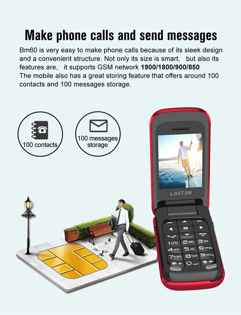 Magic Voice Changer Mobile Phones In Pakistan 1.14 Inch Magic Voice Changer Small Size Mini Cute Flip Mobile Phone