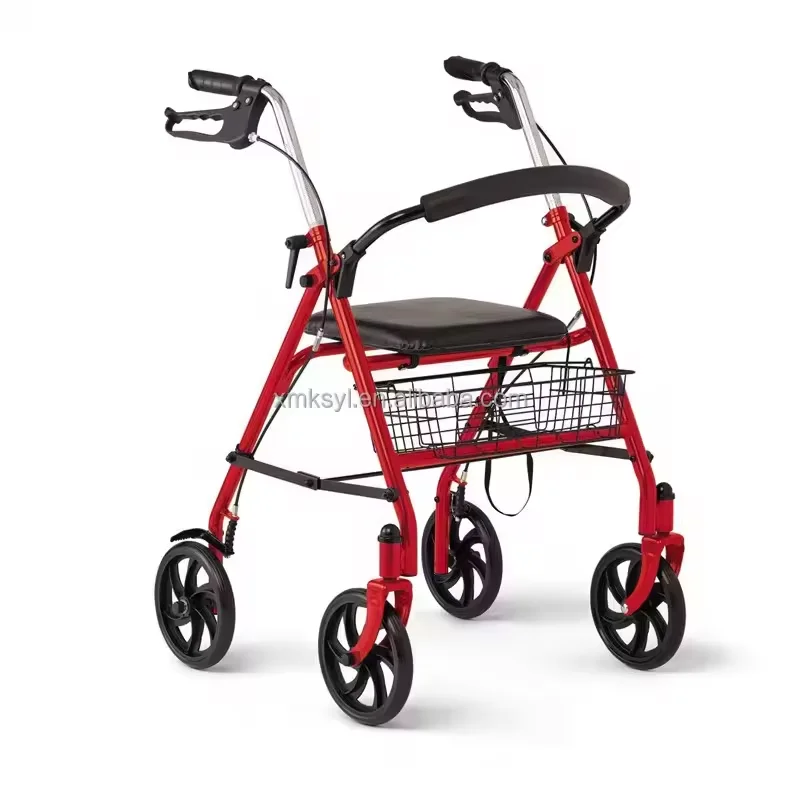 Convenient Folding Shopping Cart 4-Wheel Foldable Walker with Bag Sports  Entertainment Product supplier