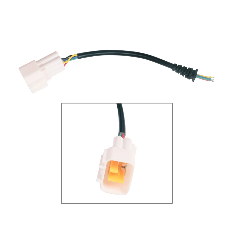 5pin DJ7021 connector with 2464 24AWG computer cable for electrombile connecting wire - ANKUX.COM