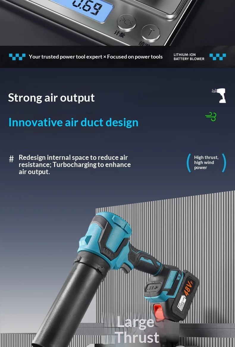 Leaf Blower, 21V - detail 36