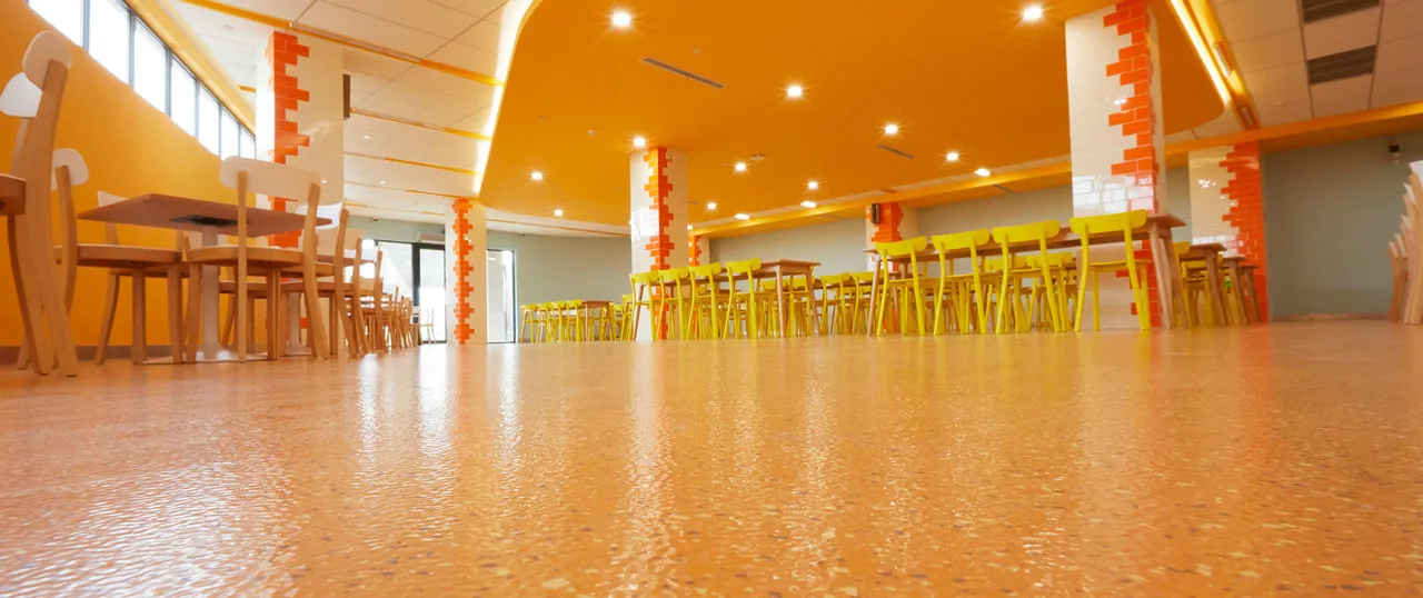 Similar To Nora's Rubber Flooring,Rubber Floor Coverings Are Used For