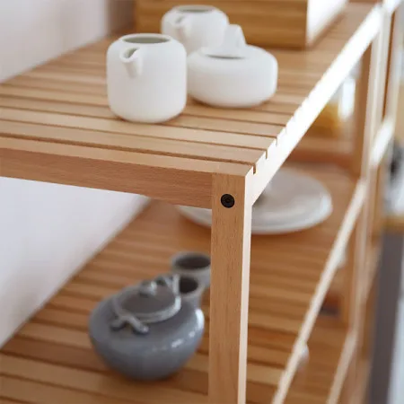 kitchen wooden shelf