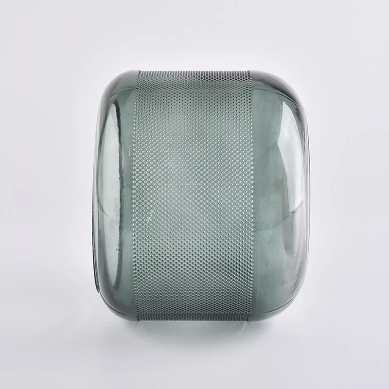 Large Capacity Handmade Candle Container Glass