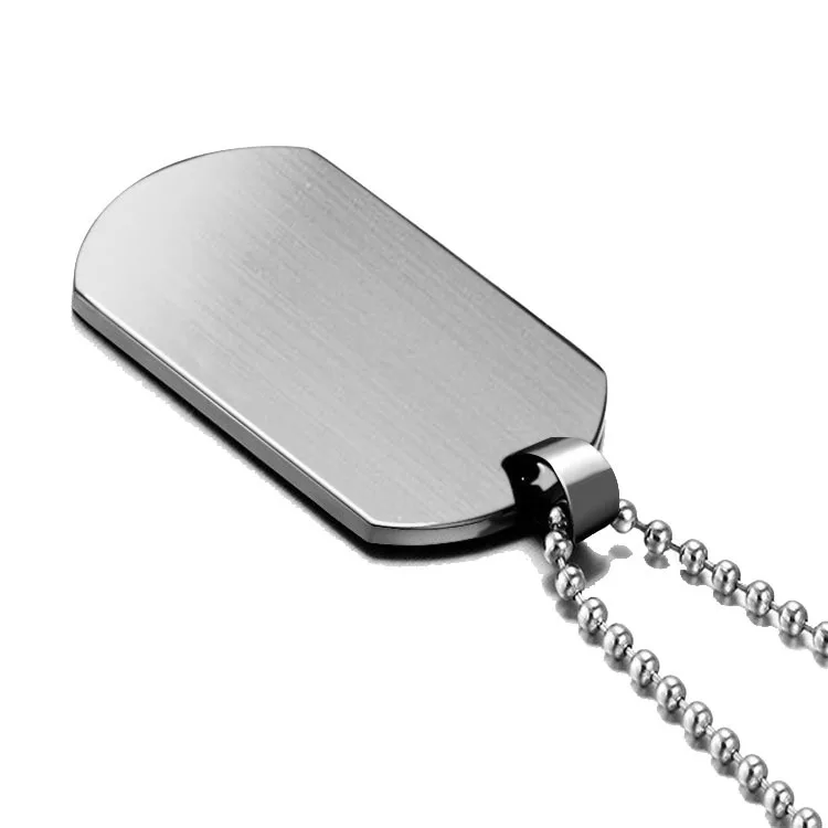 High Quality Mirror Finish Stainless Steel Blank Custom Wholesale Dog