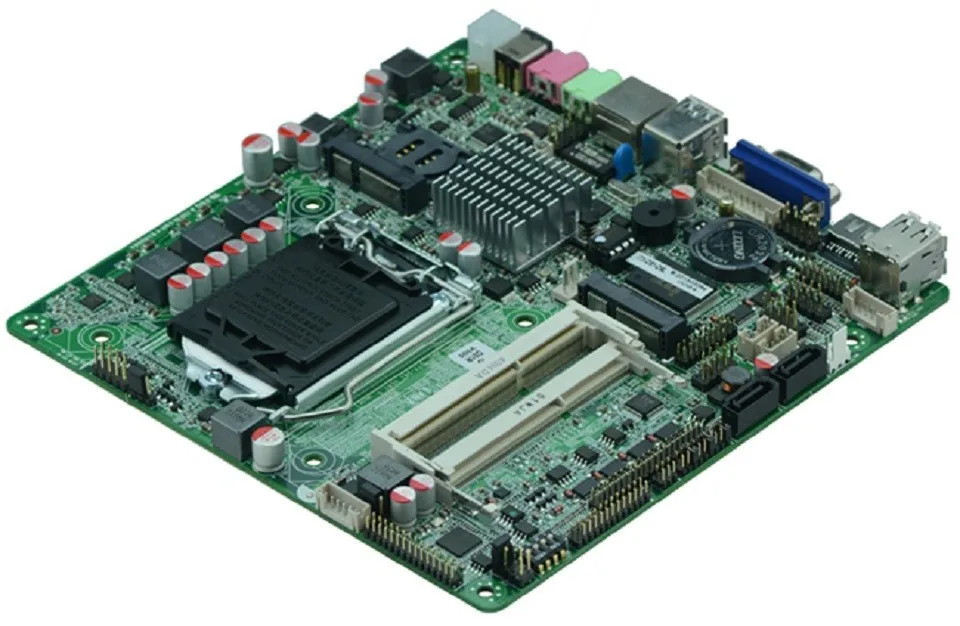 dc 12v -19v单电源供电,主板with1 * rj-45 lan 1 * lvds一体机主板