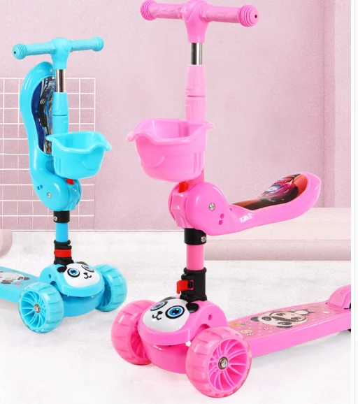 2020 Hot Sale Kick Scooter With Music And Light / Scooter Plegable Baby