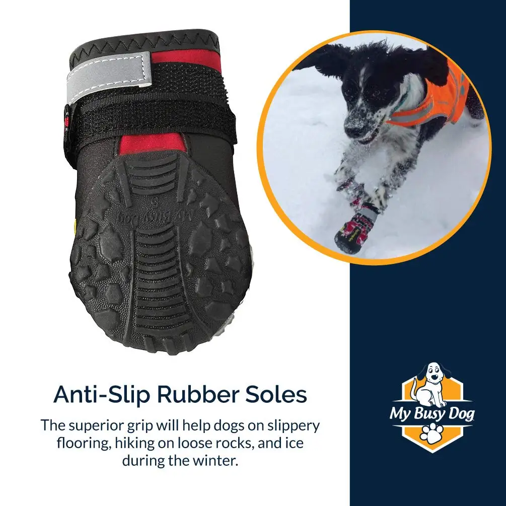 Puppy Neoprene Silicon Rubber Dog Rain Boot Cover Pet Shoes Small