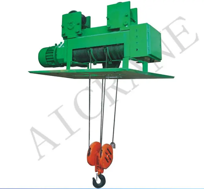 
Steel wire rope hoist to lift cargo up and down freely 