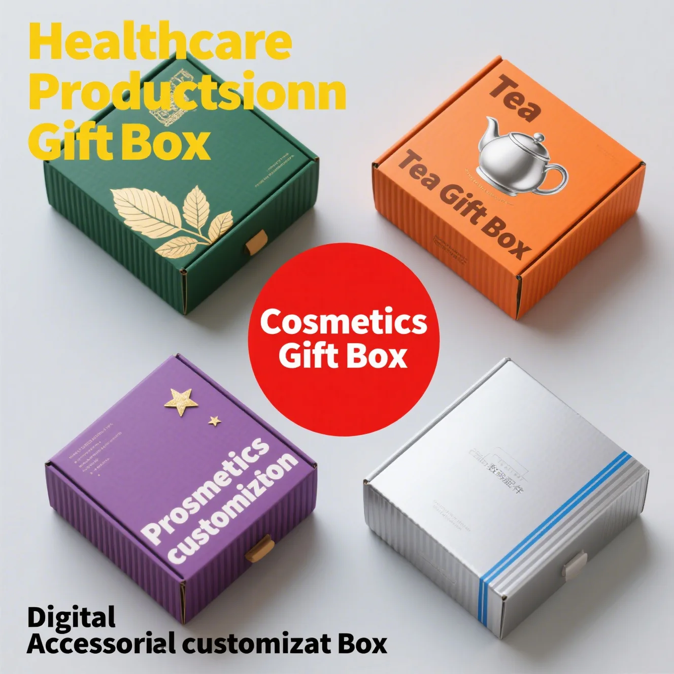 product luxury 30x30x30 small business food cake box clear tin tea window package for wedding gifts and sushi for christmas-7