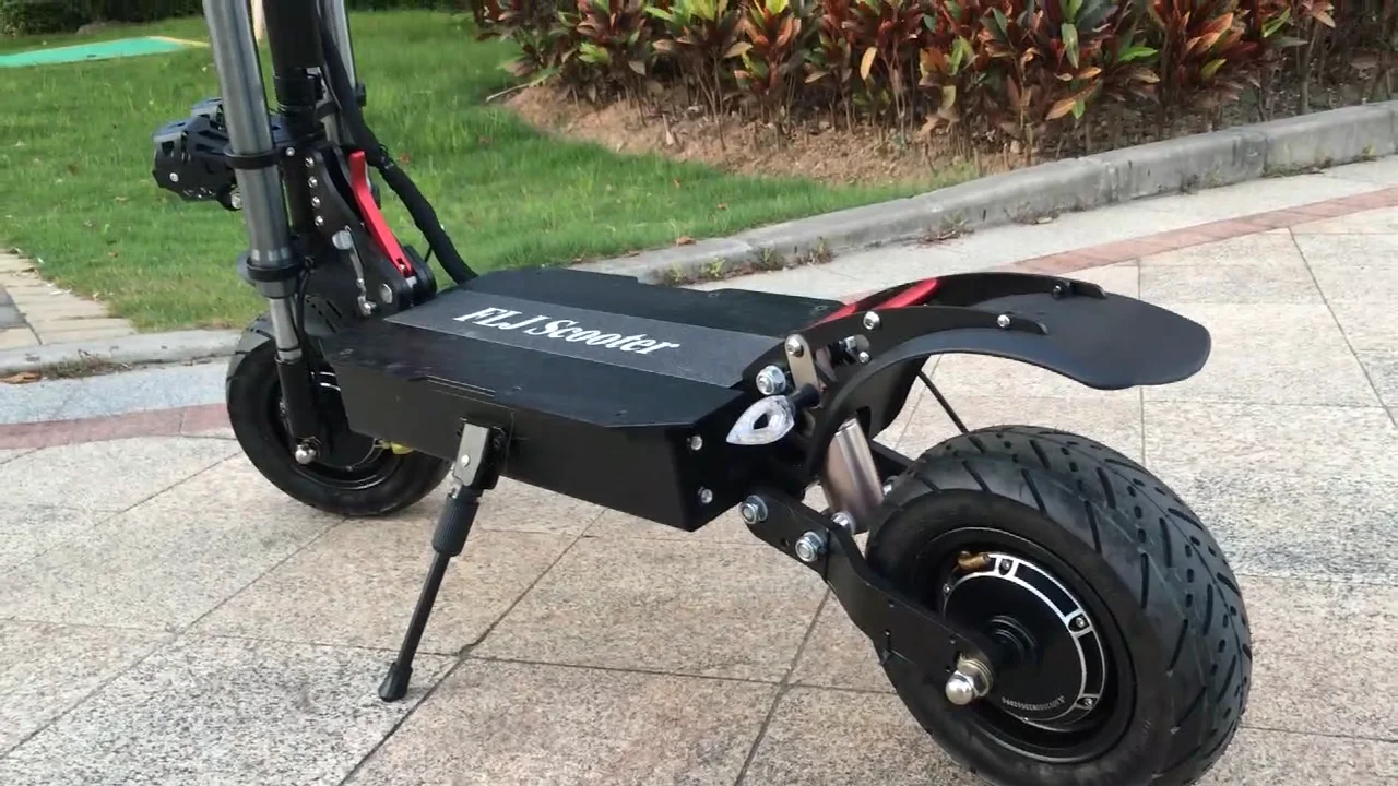 flj 6000w dual motor scooter electric for adults 11inch off road