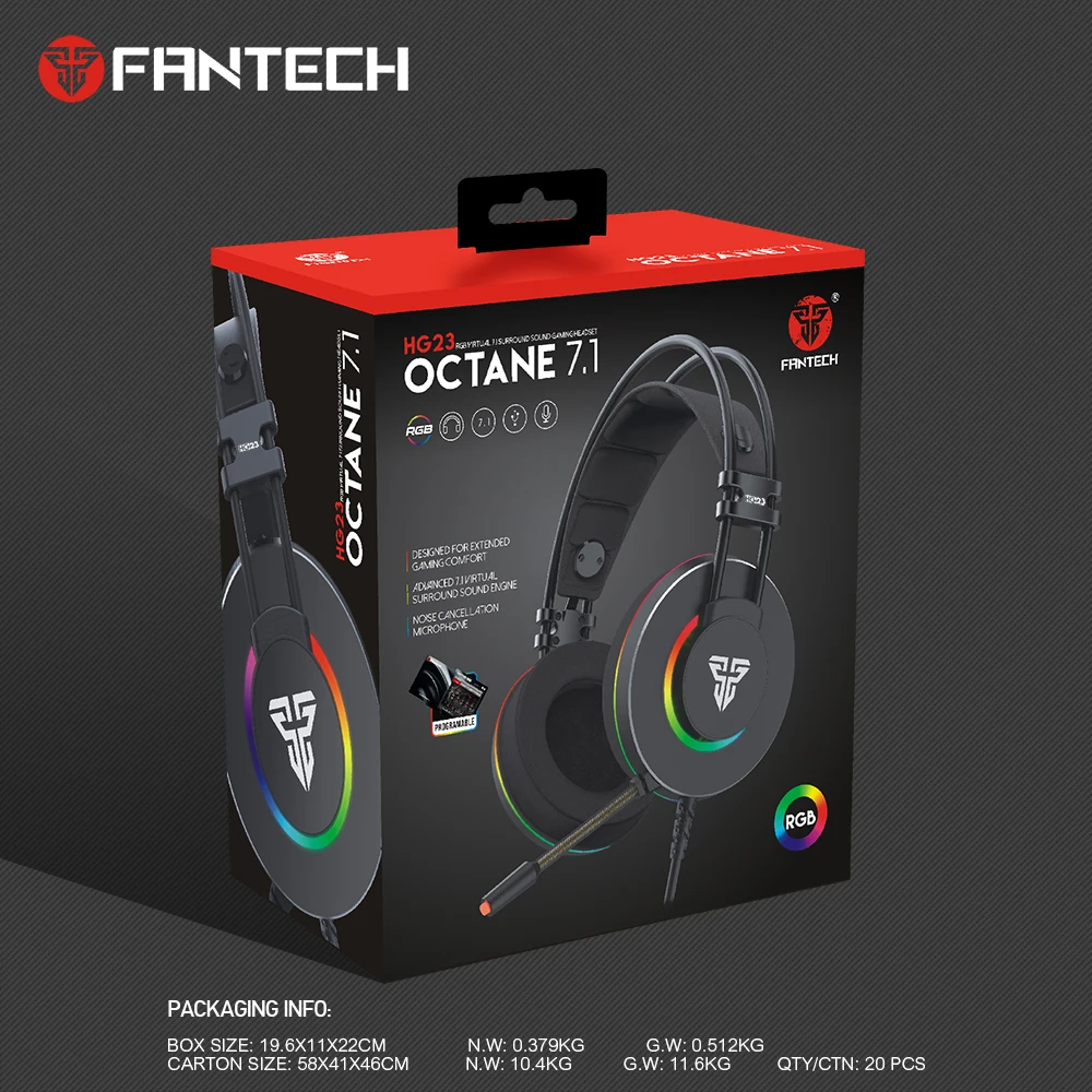 fantech octane 7.1 hg23