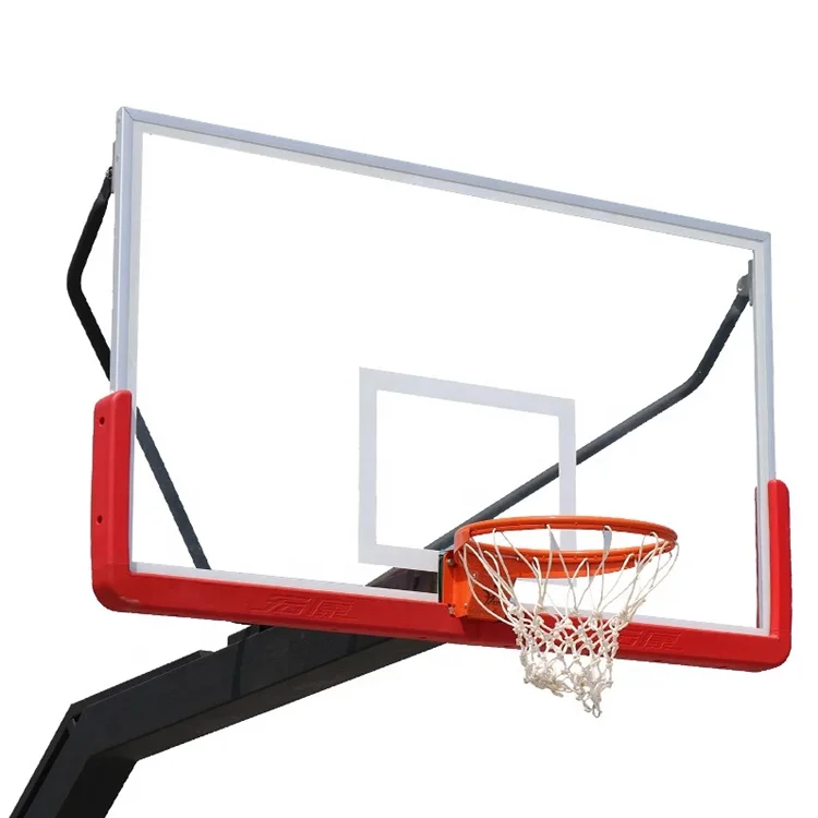 Fiba Certificate Basketball Backboard Tempered Glass Backboard For