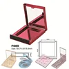 Empty Foundation makeup Blush Palette Private Label Wholesale Compact powder OEM Blusher Packaging F089-1