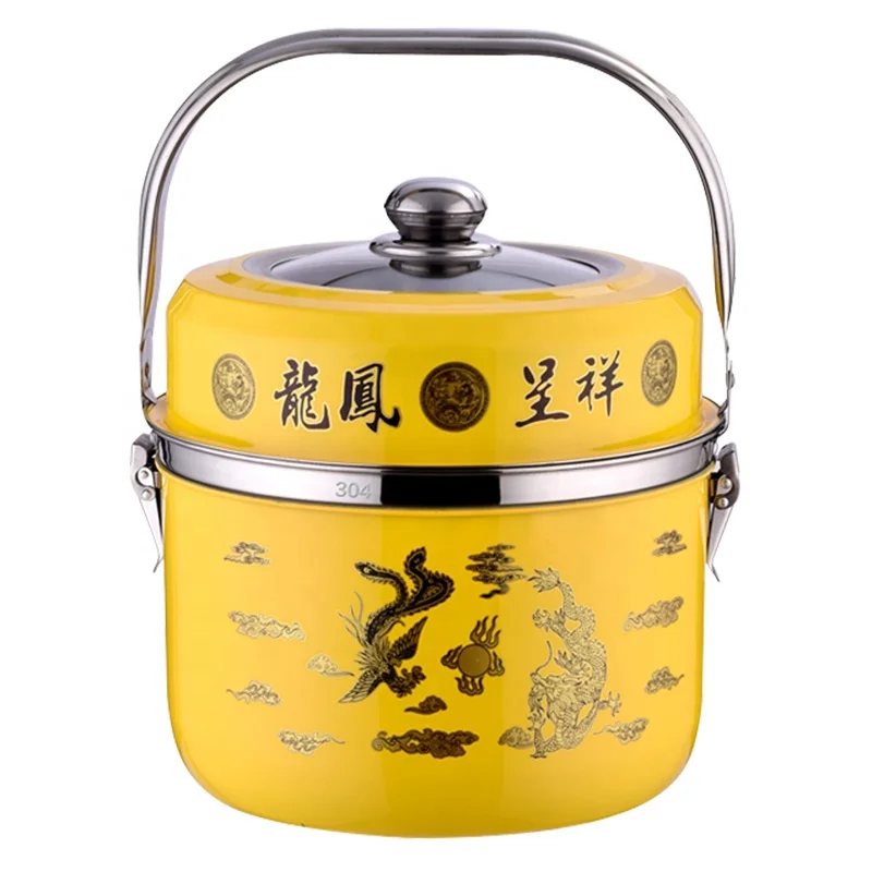 
TV Hot Sale 7.8L 9.8L Thermal Magic Cooker Stainless Steel Energy Saving Cooking Pot Thermos For Hot Food 