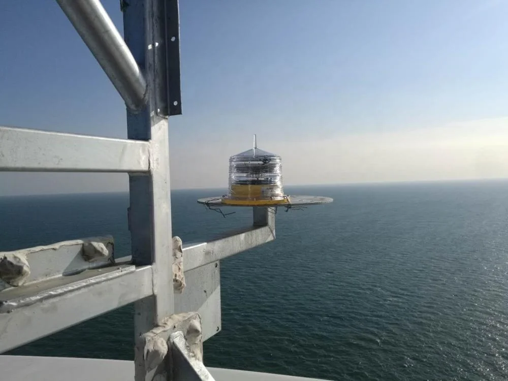 GS-LS/E Range 1~4 NM Solar powered marine Marker light Platform LED light