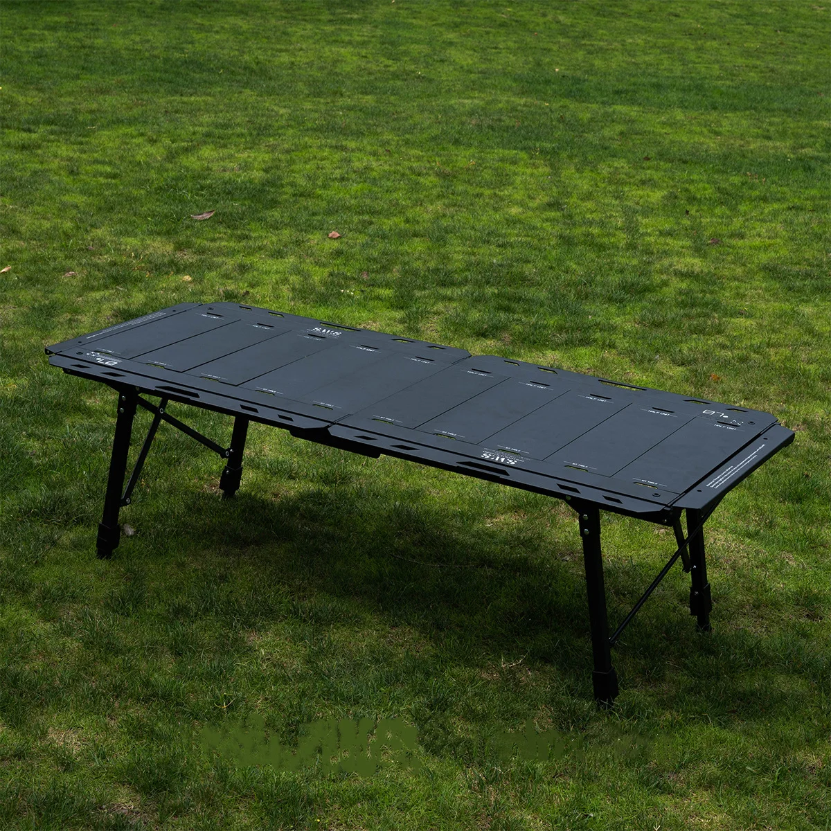IGT規格5ユニットWELLHIKE 折りたたみIGTテーブル ブラック WELLHIKE Outdoor SWS 5 Unit IGT Camping Table Aluminum Alloy