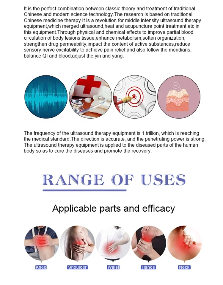 SSCH Body Pain Reduction Shockwave Therapy Machine / Ultrasound Shock Wave Therapy