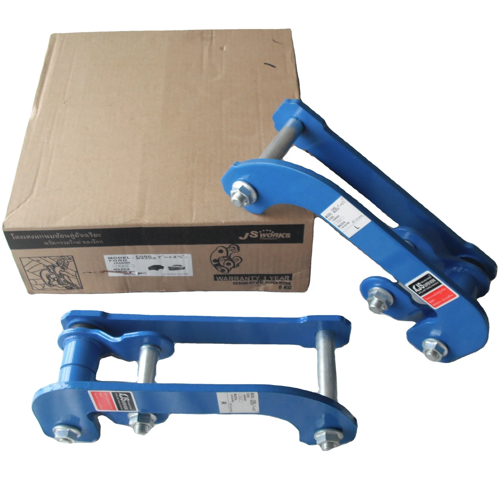 2inch Extended comfort Double Shackles Lift Kit for Ranger T6 BT50 ...