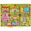 Puzzle toys wooden toys kids maze Wooden Labyrinth Board Game Ball Kids Intellectual Development