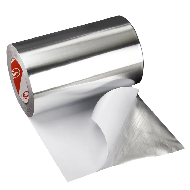 Temperature Resistant Flame Retardant Aluminum Foil Tape Without Liner