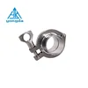 Yongda Sanitary Stainless Steel SMS/3A/DIN Tri Clamp + Pipe Weld Ferrule + Gasket