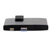 Pro 3 Pro 4 Pro 5 7 port usb hub micro usb ethernet hub with HD-MI+SD/TF card reader+USB 3.0+DP 7 in 1 type c hub for macbook