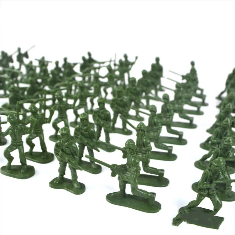 Plastic Toy Military Figure Army Doll Toy Game Set During World War Ii ...