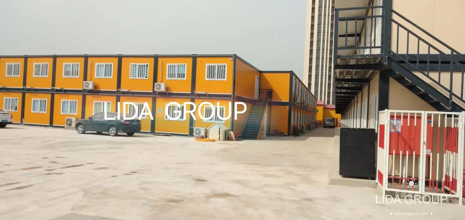 Lida Group New shipping container house inside Suppliers used as office, meeting room, dormitory, shop-7