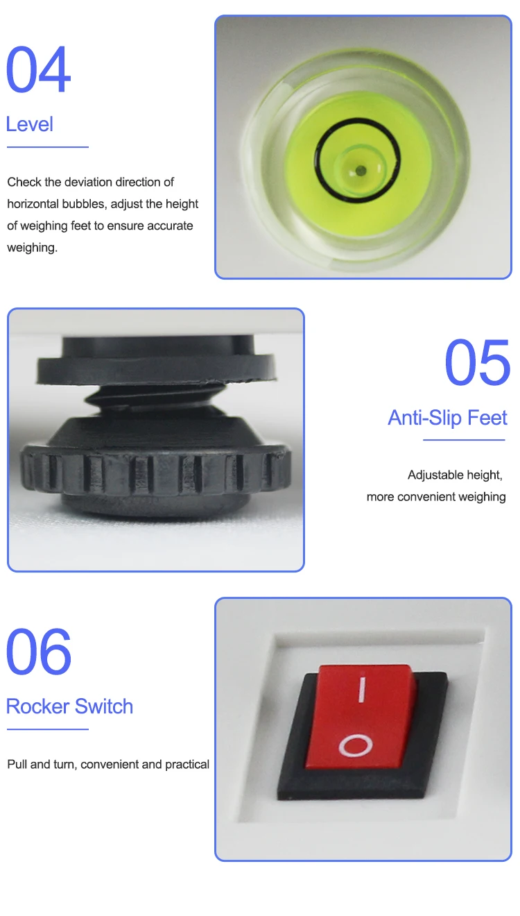 6/15kg/30kg Label Printing Scales Digital Barcode Weighing Scales With