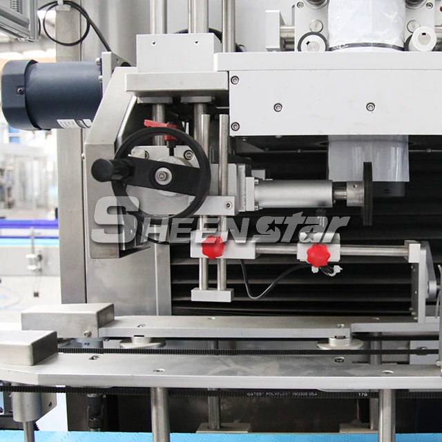 12000bph Pvc Labeling Machines Flat Bottle Automatic Sleeve Labeling 