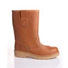 Brown genuine leather anti-slip winter safety shoes with steel toe caps wholesale online FD8103